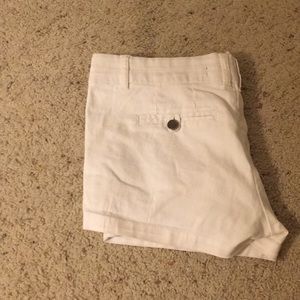 WHITE FRANCESCAS SHORTS